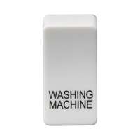 Switch cover "marked WASHING MACHINE" - white_base