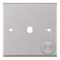 Selectric 1 Gang Plate & Knob Empty Dimmer Plate, 7MPRO_base