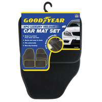 Goodyear GY904525 4PC LUXURY CARPET CAR MAT SET