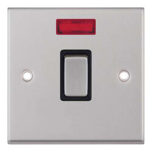 Selectric 20A Double Pole Switch With Neon, 7MPRO_base