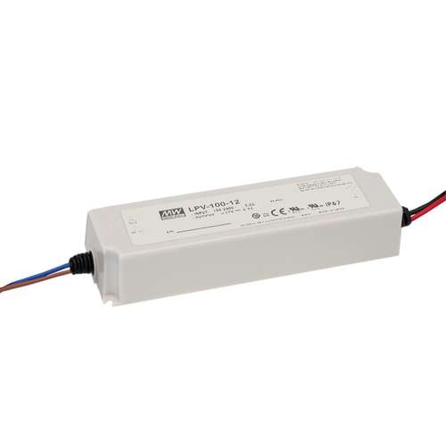 FossLED LPV-100-24 100W LED Non Dimmable Driver Waterproof IP65 Constant Voltage 24V Power Supply_base
