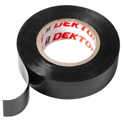 DEKTON 60PC  20M BLACK PVC INSULATION TAPE