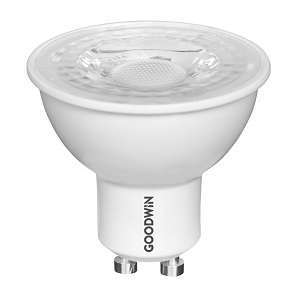 GOODWIN 7W GU10 LED LAMP, 540LM, DIMMABLE, 4000K COOL WHITE (75w equivalent)