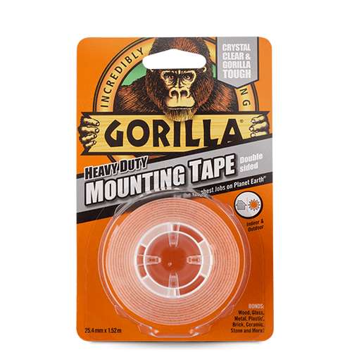 Gorilla Mounting Tape – Crystal Clear_base
