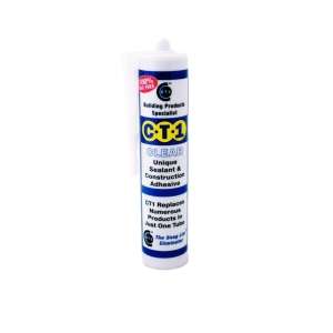 CT1CL Waterproof Sealant & Construction Adhesive Clear 290ml_base