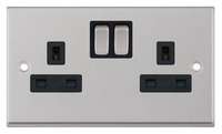 Selectric 2 Gang 13A Switched Sp Socket Outlet, 7MPRO_base
