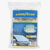 Goodyear GY904564 Quilted Windscreen Cover with Mirror Covers