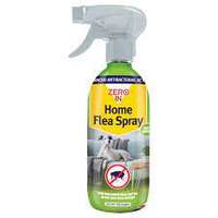 Zero In ZER021 Home Flea Spray Poison-Free Treatment Kills Fleas 500ml 6PC_base