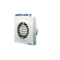 Airflow Aura 100mm/4" Timer Slim Toilet Bathroom Wall/Ceiling Fan, 9041348_base