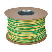 RONBAR PS4G100 High Quality 4mm x 100m PVC Earth Sleeving Reel Green/Yellow _base