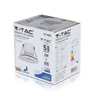 V-TAC VT8177 5W Dimmable Spotlight Firerated Fitting Samsung Chip Warm White 3000K - White Body (VT-885)_base
