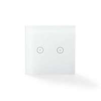 Homeflow W-8001 Smart Touch Wall Switch Tempered Glass Electrical Touch Switch 1 Gang_base