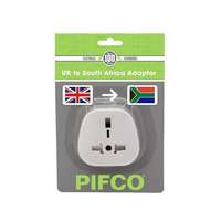 PIFCO INDIAUK India to UK 3 pin Travel Tourist Adapter Converter Mains Plug_base