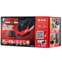 Dekton Power 630011 Pro Mini Sander 75W With Dust Box_base