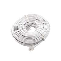 ELECTROVISION RJ11MM30 Modular Telephone 30m Extension Lead Cable Cord RJ11 6P4C_base