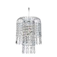 Firstlight Crystal Pendant Light Non-Electric 8109CH_base