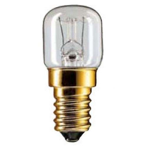 Oven Lamp with Clear Glass Bulb 25W up to 300 Degrees High Quality_base