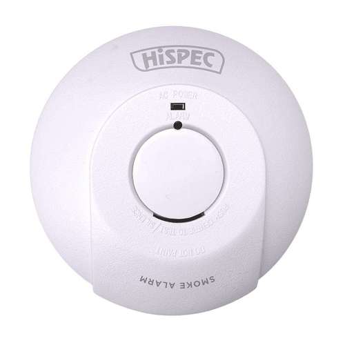 Hispec Mains Smoke Alarm - Radiofrequency w/10yrlithium PRO