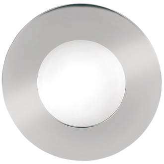 Megalux 401FWHI Standard Bezel Spotlight Hole Converter Steel With White Finish_base