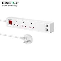 ENER-J SHA5318 SMART Wi-Fi Power Strips with 3 Sockets & 4 USB 13A_base