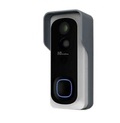 HOMEFLOW D-3001 Smart Living WiFi Doorbell Video Camera inc Plug In Chime_base