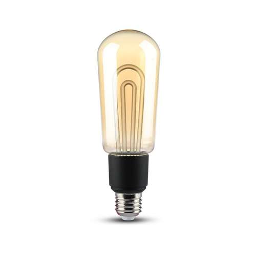 V-TAC 5W Vintage Modern High Quality LED Filament Bulb 2200K E27_base