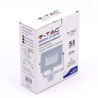 V-TAC VT459 PIR Sensor LED Floodlight With SMD Samsung Chip 6400k White Body 30W_base