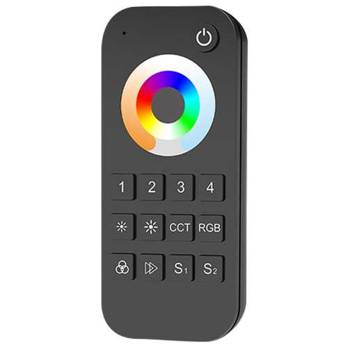 Quik Strip Universal RF 4 Zone Remote - 5 Channel Single Colour, CCT, RGB, RGBW, RGB+CCT