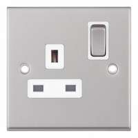 Selectric 1 Gang 13A Switched Double Pole Socket Outlet, 7MPRO_base