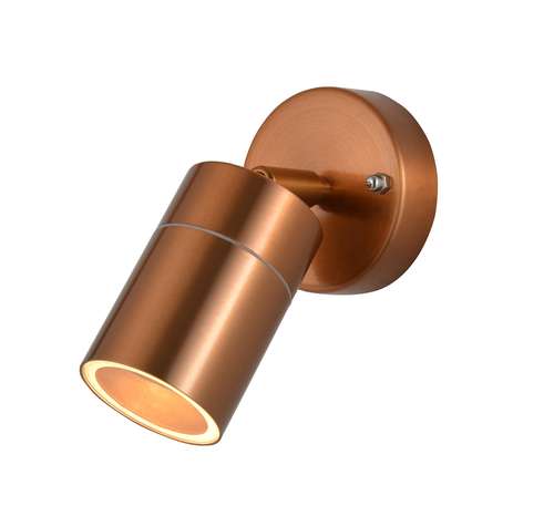 Forum ZN-26536-COP Leto 1 light, Adjustable Outdoor Lighting Copper