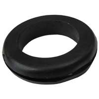 GRO32/100 Open Rubber Grommets Box PVC Cable 32mm Black Each Pack in 100_base