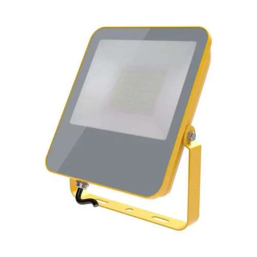 V-TAC 50W & 100W LED Work Floodlight Samsung Chip Yellow Body Grey Glass 6400K(VT-108)_base