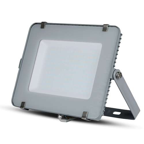 V-TAC VT483 150W LED SMD Slim Floodlight Samsung Chip Grey Body 6400K White_base