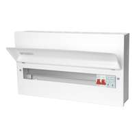 DANSON 18 WAYS METAL CONSUMER UNIT WITH SPD AND 100A MAIN SWITCH