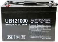 ULTRA MAX VT12100 Sealed Lead Acid Rechargeable Batteries 100Ah 12V_base