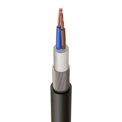 6942X 4.0mm² Black 2 Core SWA Armoured Cable, 49 Amps_base