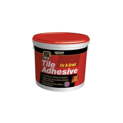 EVERBUILD FIX005 703 Fix and Grout Tile Adhesive White 750G_base