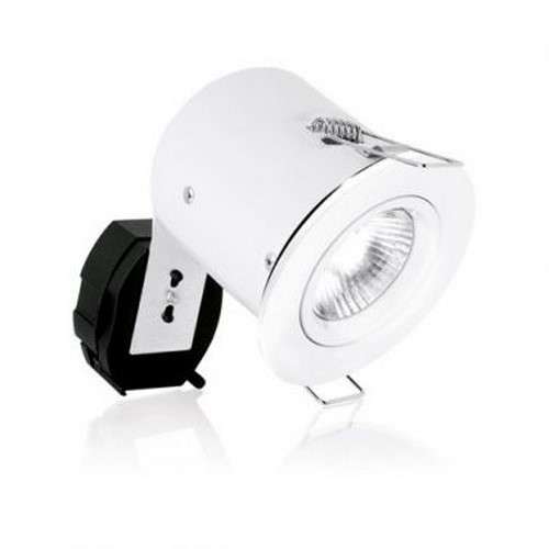 Aurora MR16 Fixed Fire Rated Downlight - White (Limited Stock)_base
