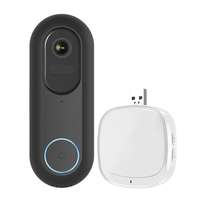 Ener-J 1080P Wired/Wireless Video Doorbell with 5200mah battery & USB Chime, SHA5357
