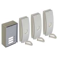 Easy Kit 1 Way Audio Door Entry Kit (5 Wire) Surface Mounted Panel_base