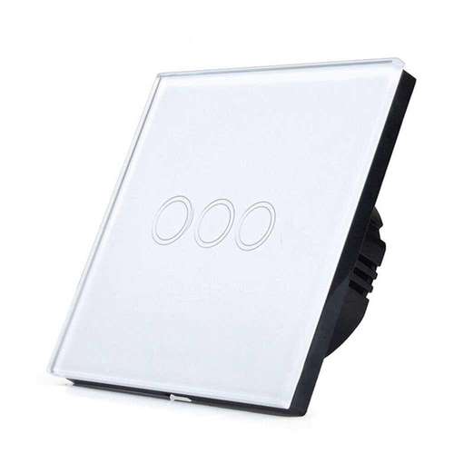 ENER-J SHA5314 Smart WiFi Touch Switch 3 Gang No Neutral Needed White_base