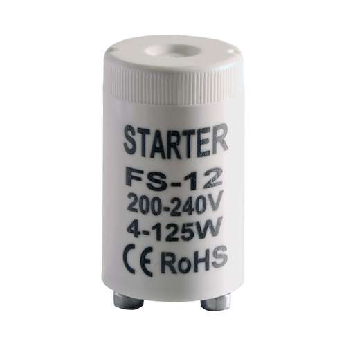 ELSS Electronic Starter For Fluorescent Fittings With Tubes 4w To 125w White_base