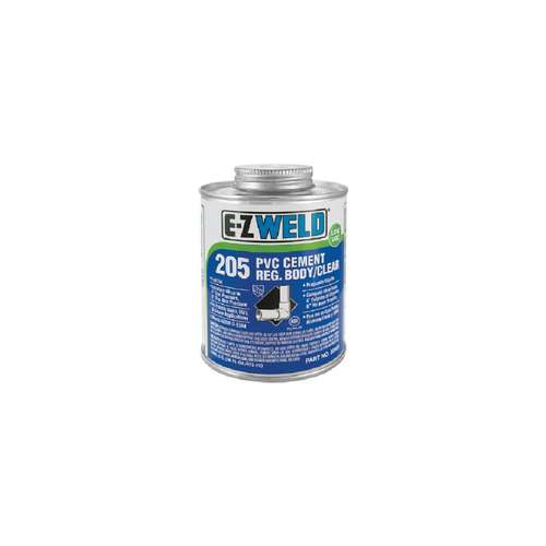 E-Z WELD EZWELD236 High Quality 205 Pvc Cement or Solvent Weld Glue 236ml_base