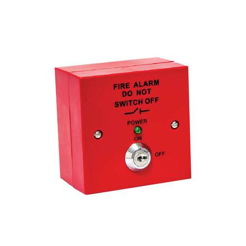 ESP MAGISORP High-Quality Fire Alarm Isolator Switch Panel and Key Red_base