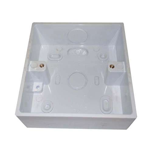 DELIGO DRC2 Two Gangs 32mm Conduit Entry Switch or Socket Boxes Round Corner_base