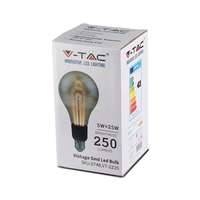 V-TAC VT2748 5W Vintage Modern High Quality LED Filament Bulb 2200K E27 - G100_base