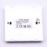 V-TAC VT8461 2 GANG 1 Way Modern Technology Sensor Switch IP54(VT-5132)_base