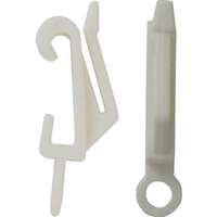 Fastpak White/Silver Drape Curtain Hooks, VP8870_base