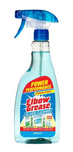 ELBOW GREASE EG2-8 GLASS CLEANER 500ML