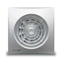 Envirovent SIL100ST 4" Silent Axial Fan - Silver, Adjustable Run-on Timer_base